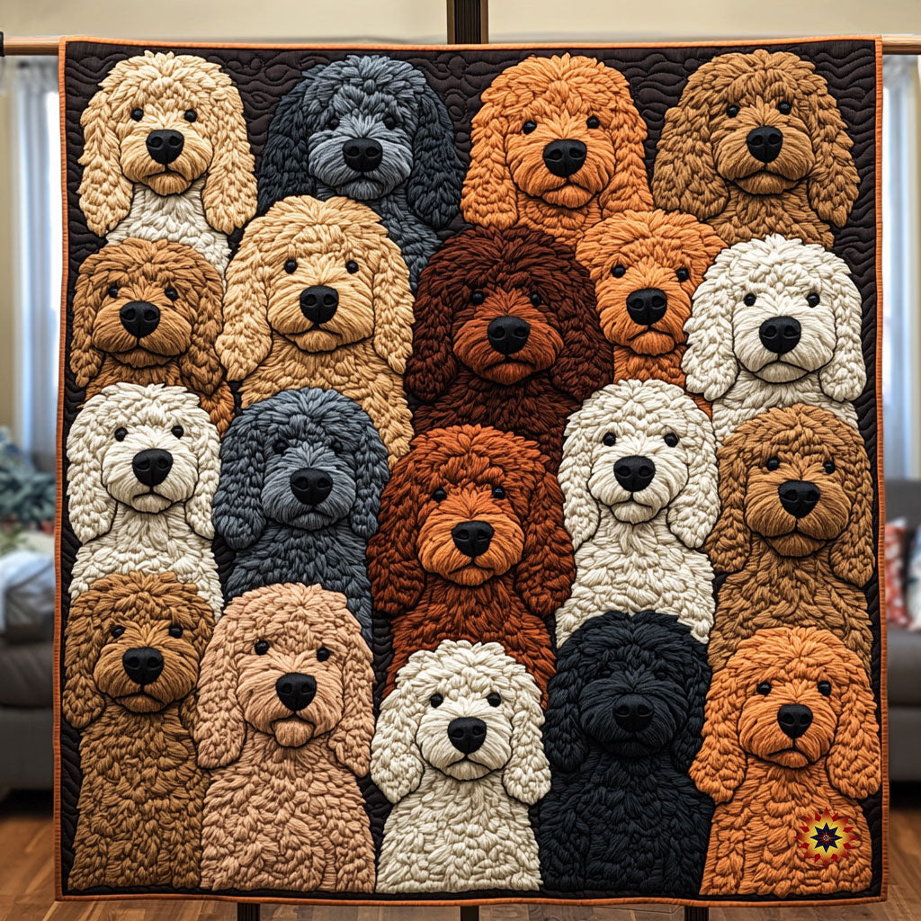 Doodle Dog WJ0912013CL Quilt