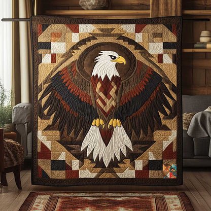 Eagle Totem Native American WP1411019CL Quilt