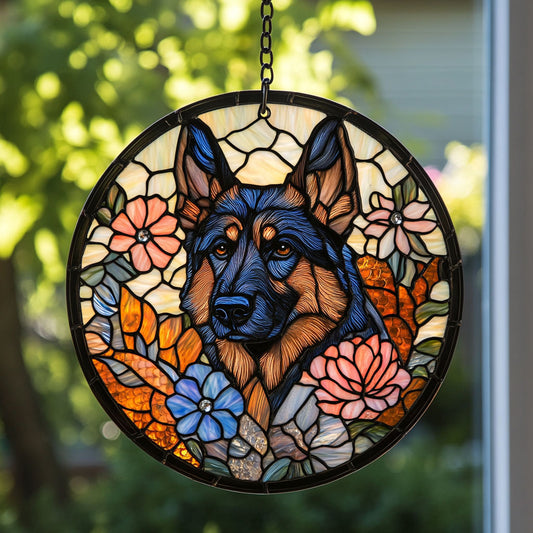 German Shepherd Dog WT1403001CL Suncatcher