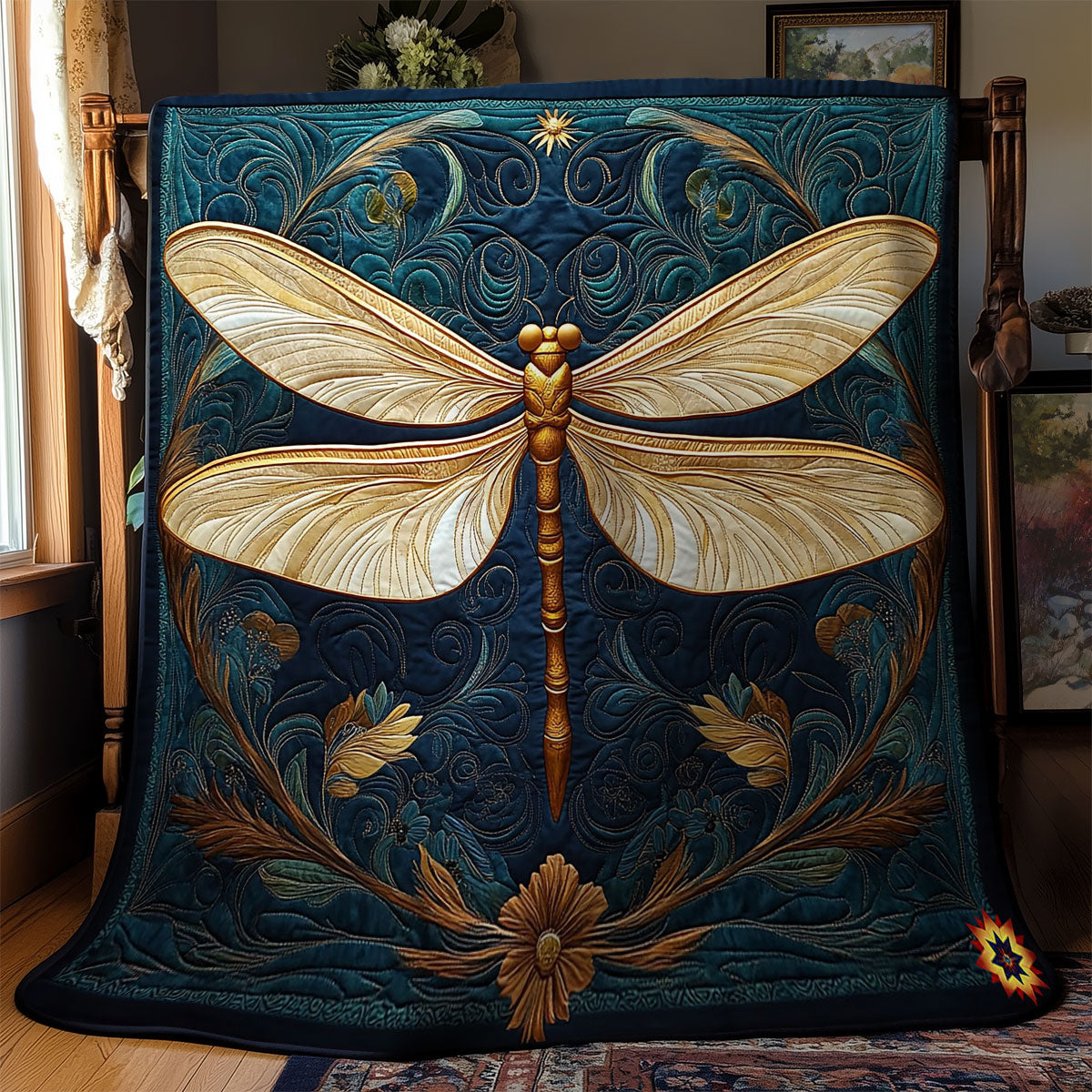 Regal Dragonfly WY0312012CL Quilt