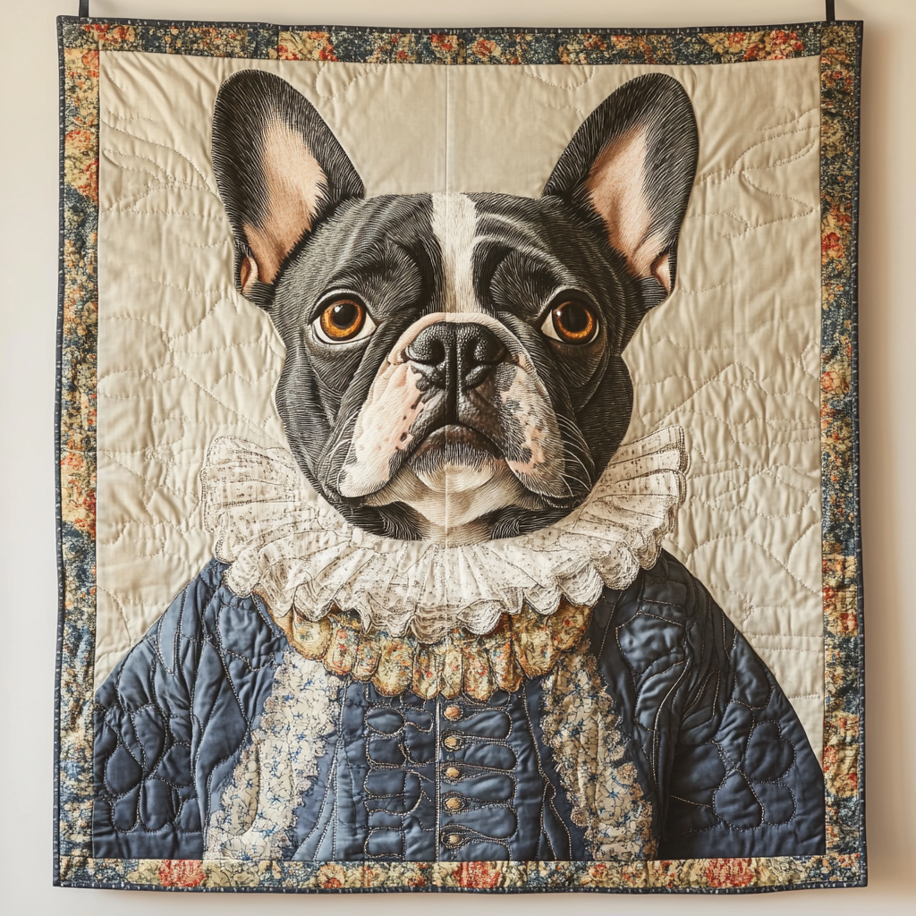 French Bulldog Squire WN2509054CL Quilt