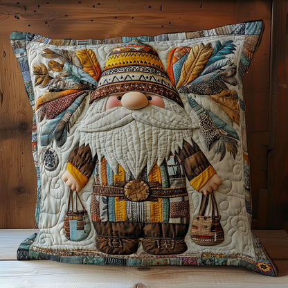 Native American Gnome WY0911045CL Quilt Pillow Case