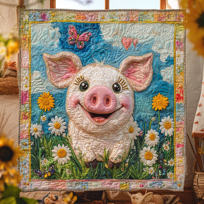 Sunny Pig WN0110055CL Quilt