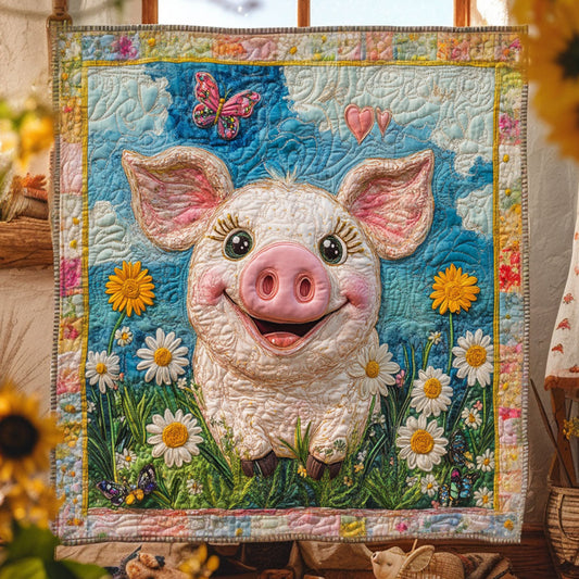 Sunny Pig WN0110055CL Quilt