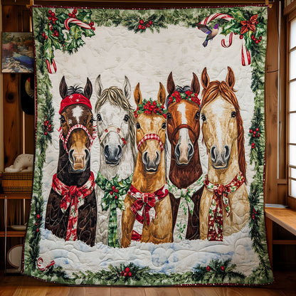 Christmas Horse WY1311017CL Quilt