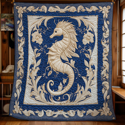 Majestic Seahorse WY1701050CL Quilt