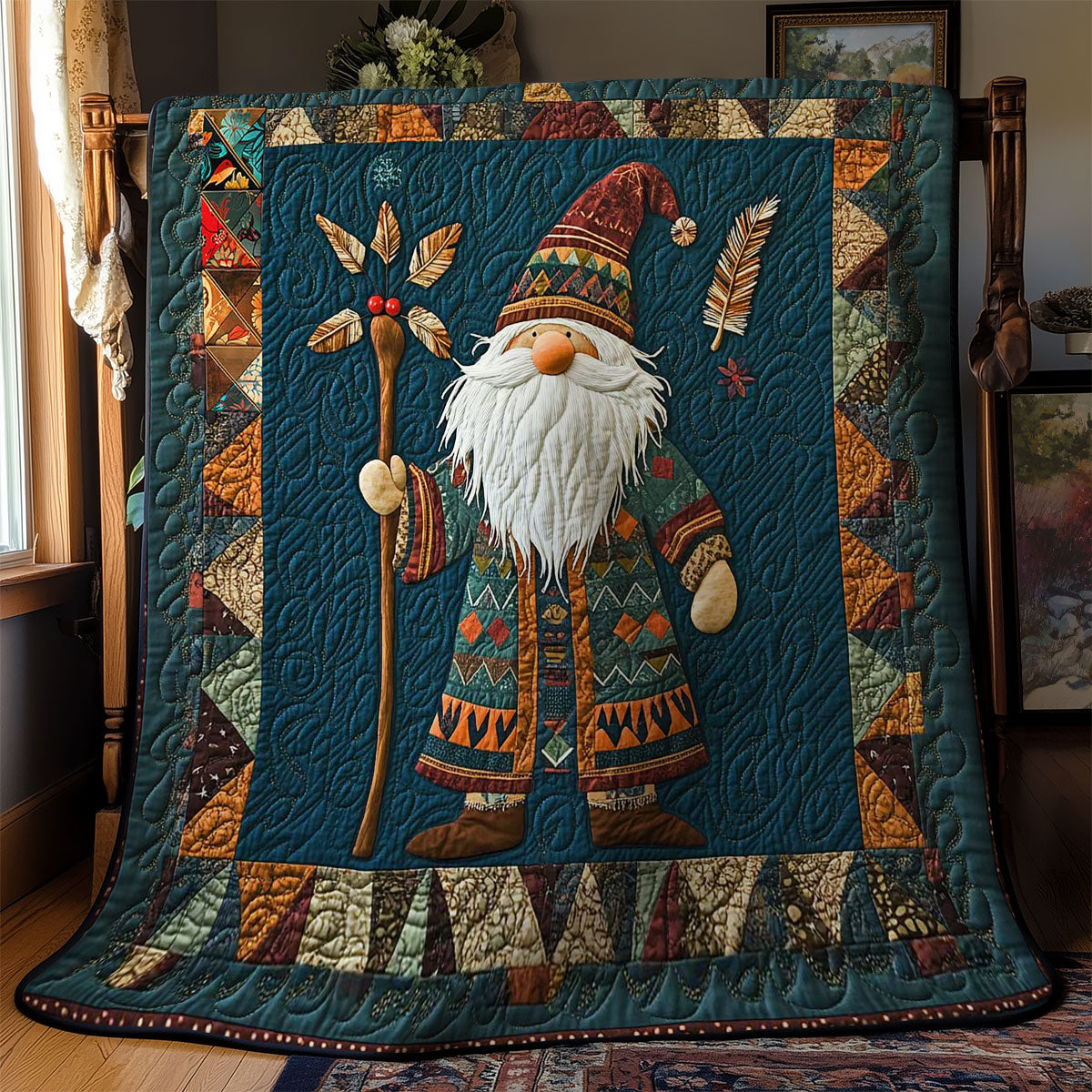 Sacred Gnome WN1311010CL Quilt