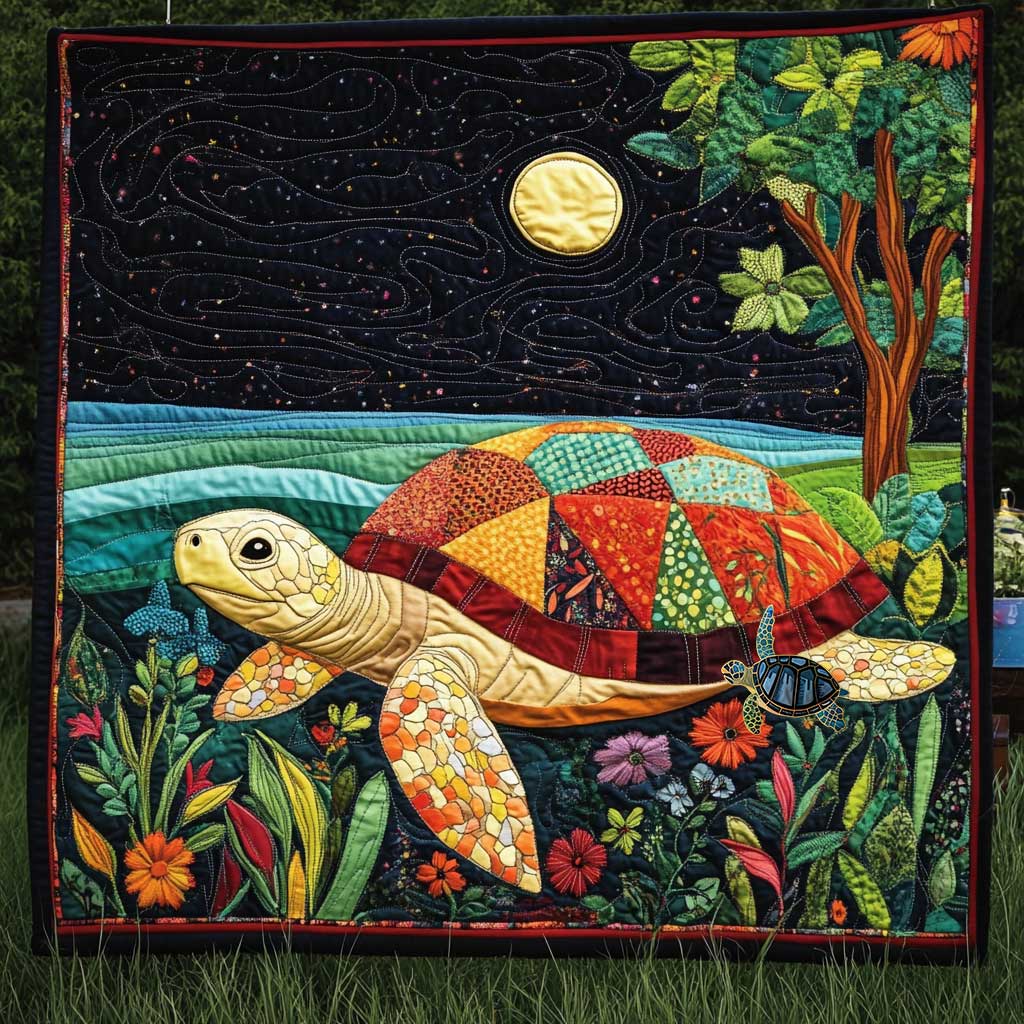 Turtle Color WN0810079CL Quilt