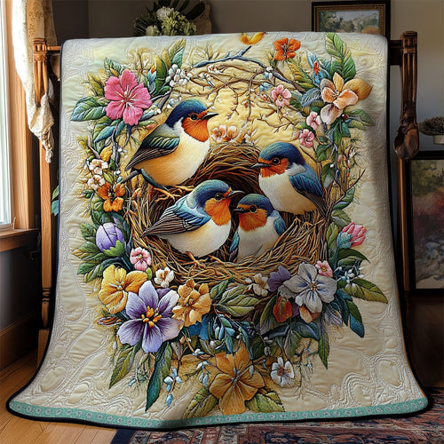Bird Nest WX1811003CL Quilt