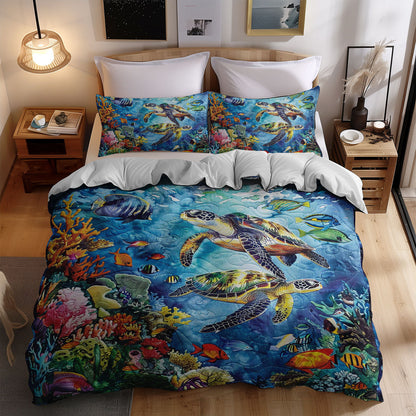 Sea Turtle WJ1309034CL Duvet Cover Set