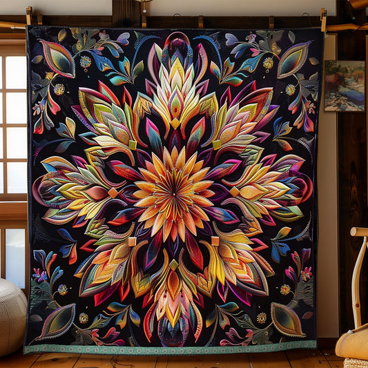 Aurora Flower Bloom WN1909016CL Quilt