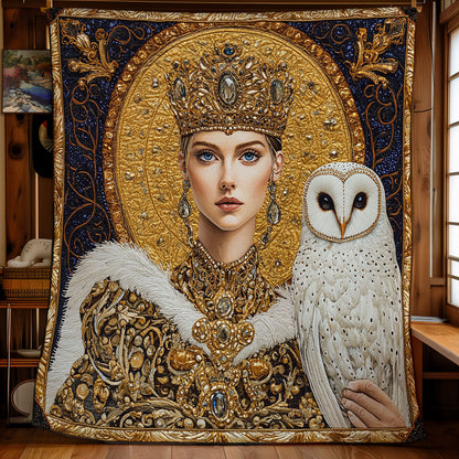 Queen And White Owl WY0202049CL Quilt
