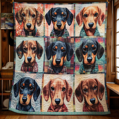 Dachshund WU2809002CL Quilt