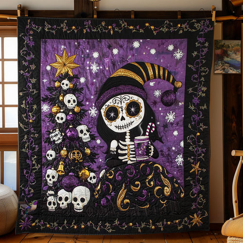Festive Skeleton WN1311036CL Quilt