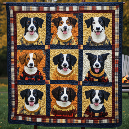 Charming Border Collie WN2009037CL Quilt