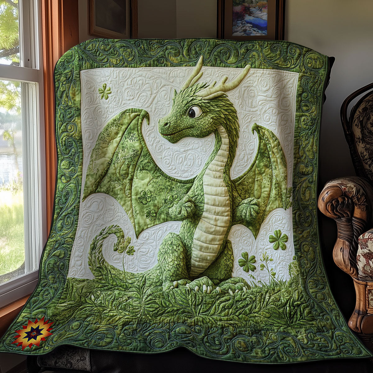 Clover Dragon WY2711013CL Quilt