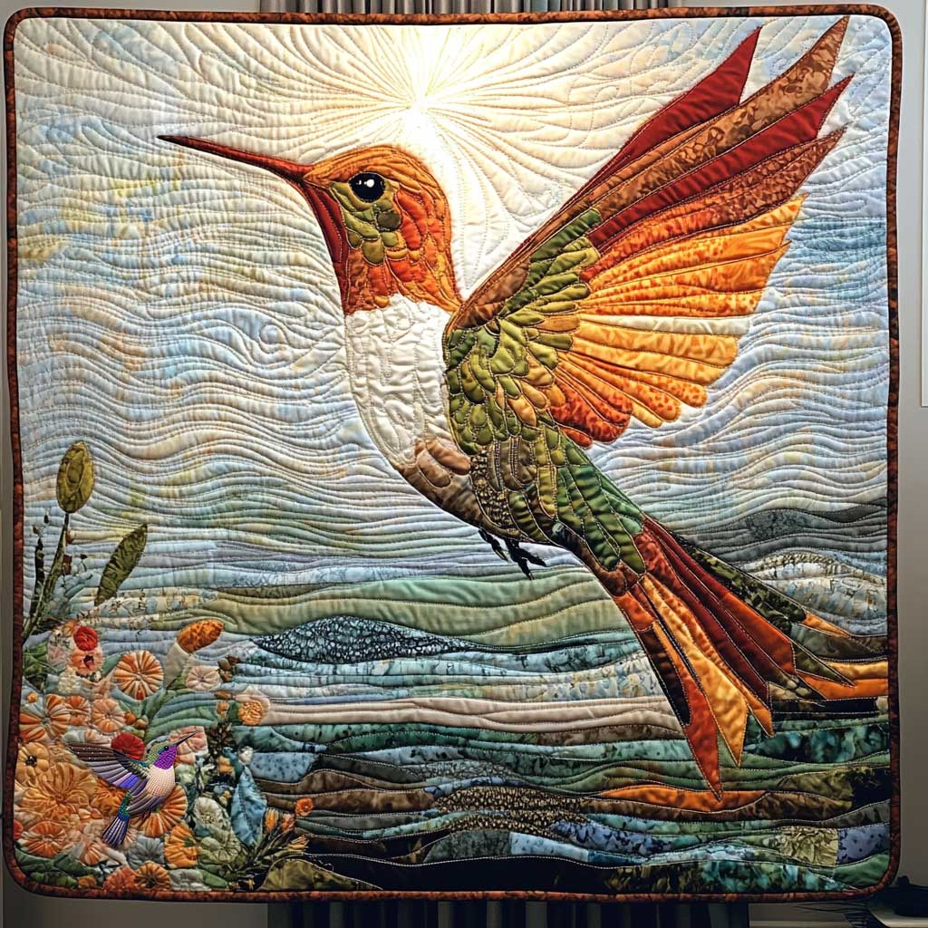 Hummingbird Paradise WN0910106CL Quilt
