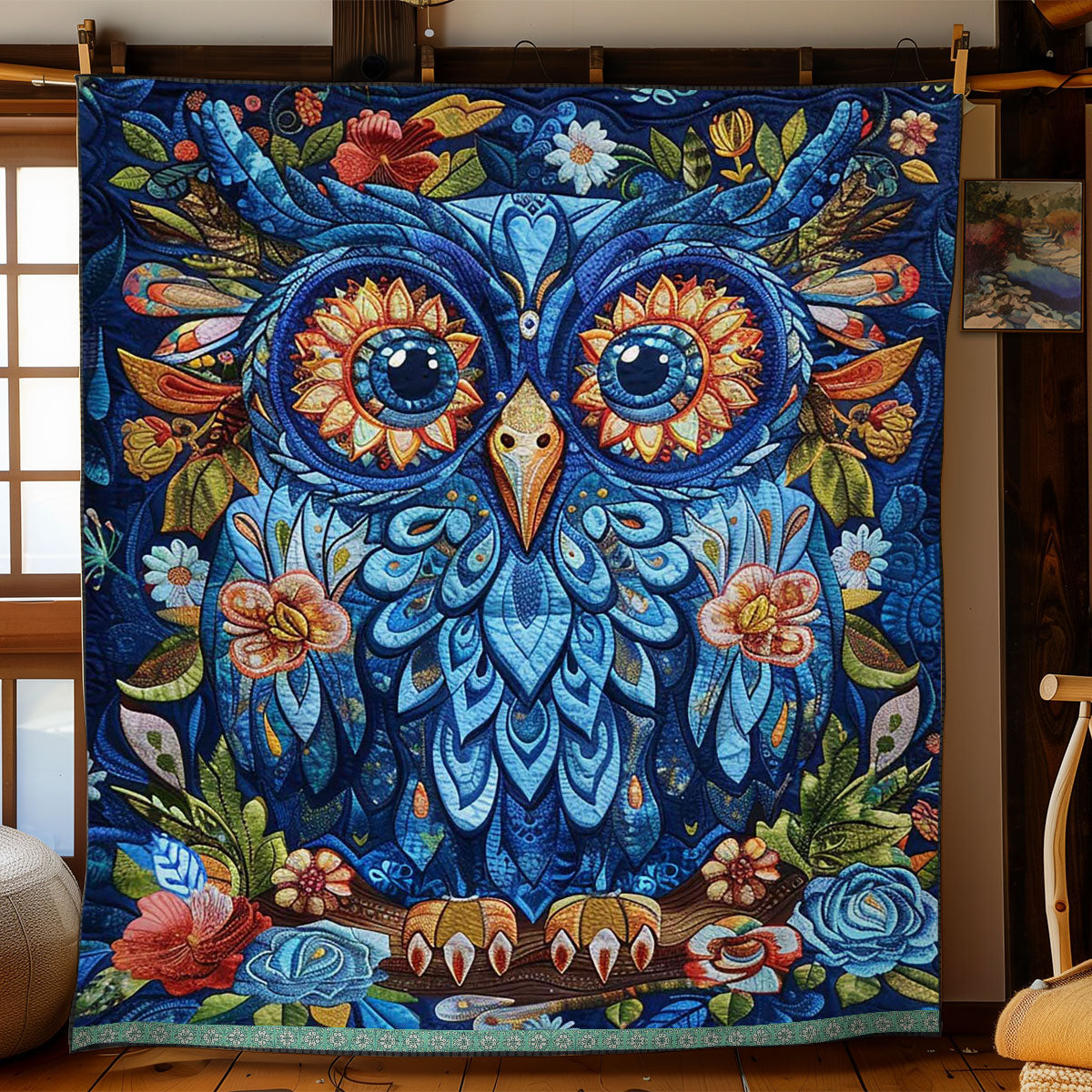 Enchanting Owl WJ2609005CL Quilt