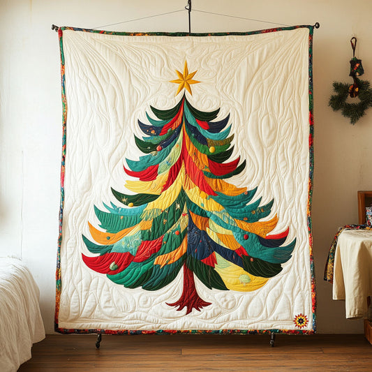 Feather Christmas Tree WY0111036CL Quilt