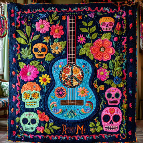 Vibrant Guitar Tribute WN1311027CL Quilt