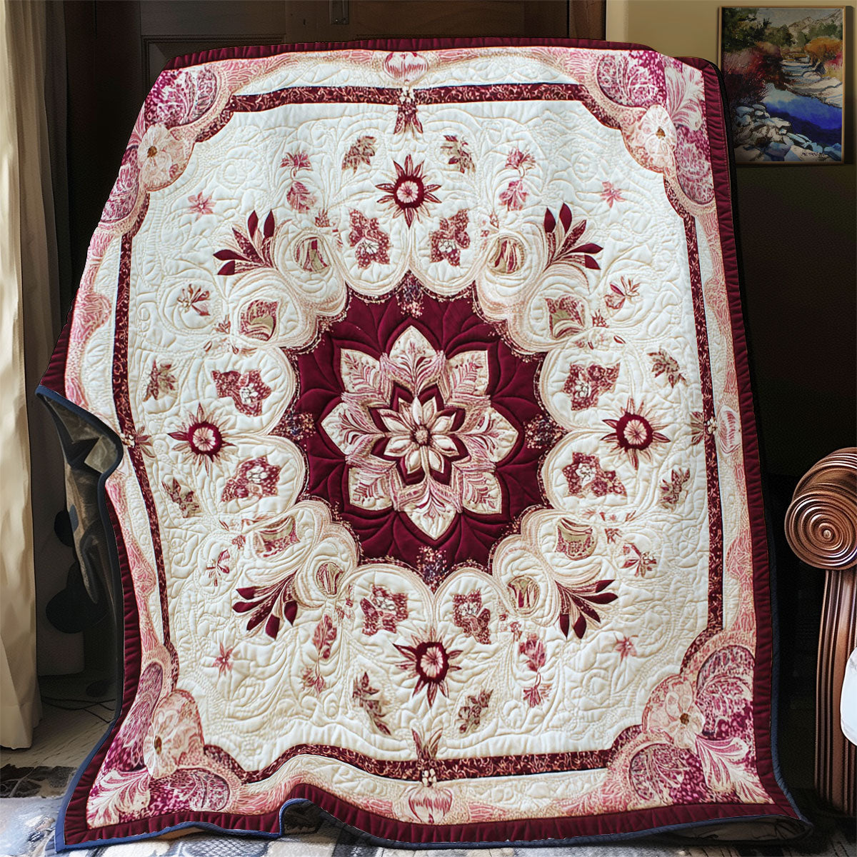 Flower WY0801022CL Quilt
