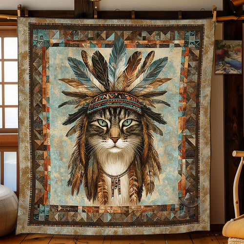 Feathered Cat Majesty WN2012013CL Quilt