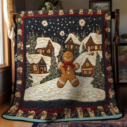 Gingerbread Man WX2311023CL Quilt