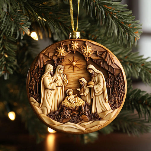 Christian Eternal Light WN1610015CL Christmas Ornament