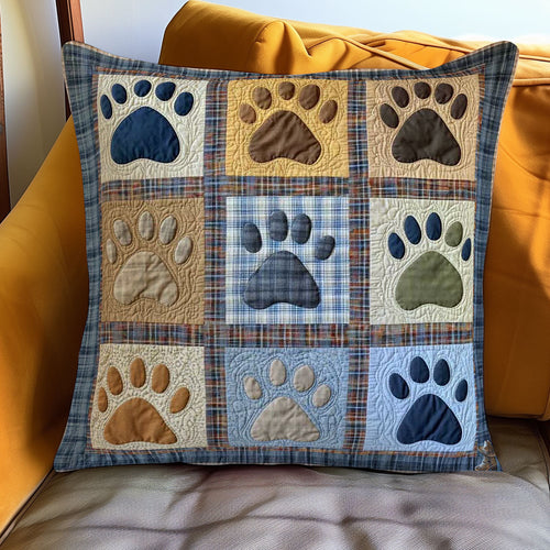 Doggy Paw WN0310155CL Quilt Pillow Case