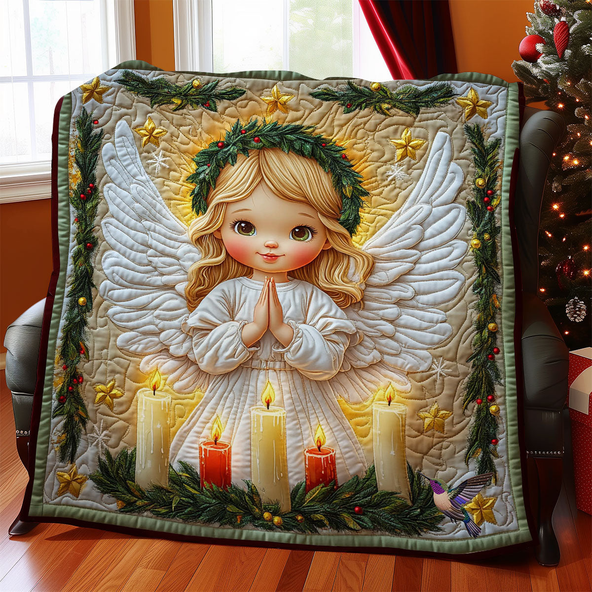 Christmas Angel WY2711010CL Quilt