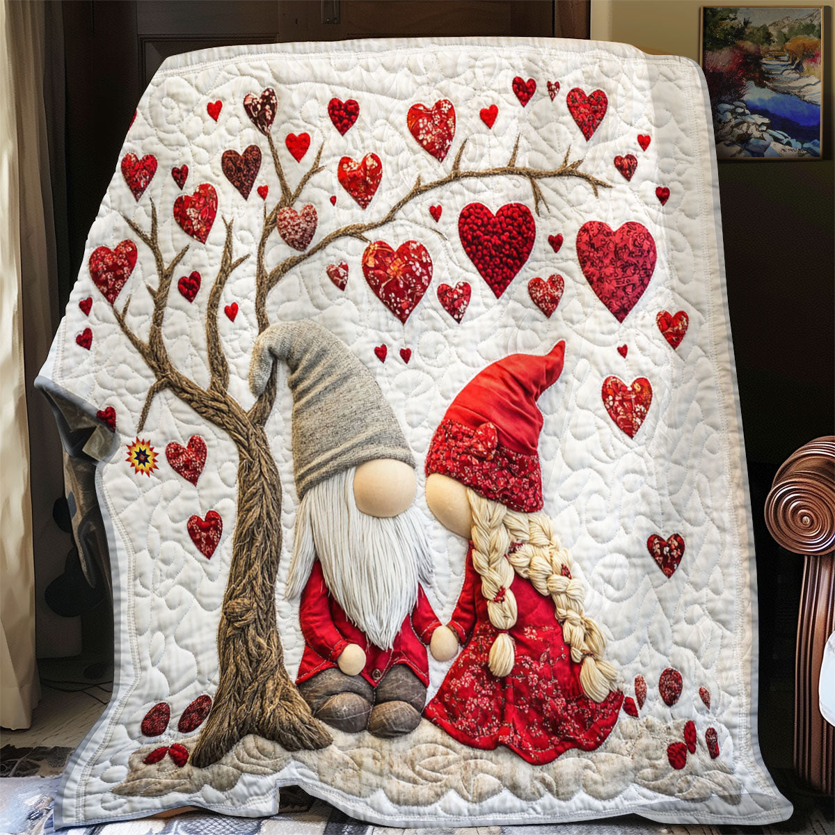 Love Gnome WJ1712020CL Quilt