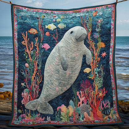 Sea Manatte WY1411001CL Quilt