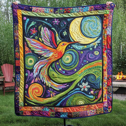 Mystic Hummingbird Enchantment WN0810010CL Quilt