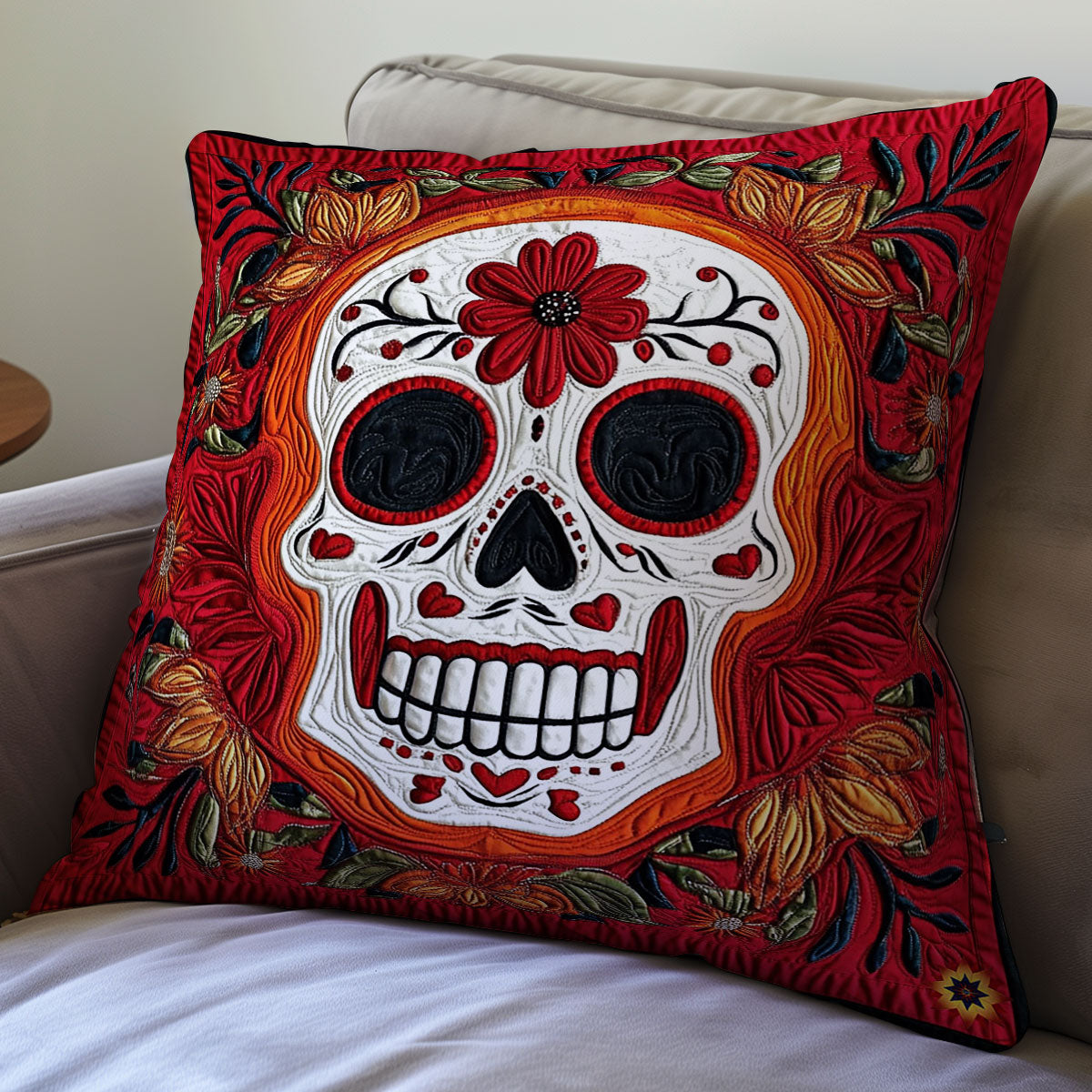 Skull WY2911051CL Quilt Pillow Case