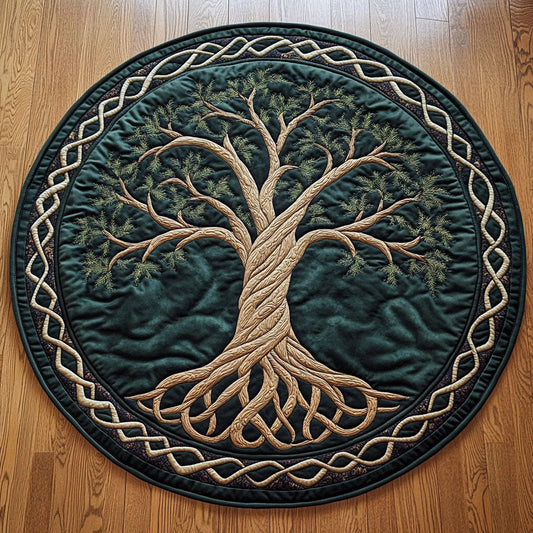 Celtic Circle CP1405005CL Quilted Round Mat