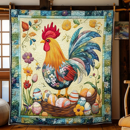 Egg And Hen WY0811014CL Quilt