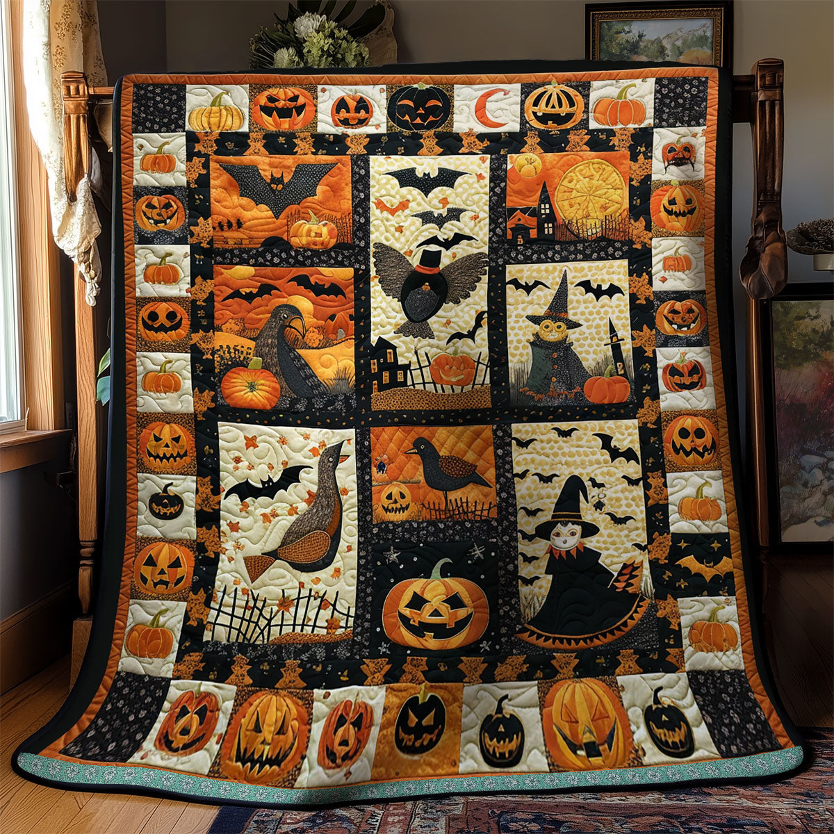 Halloween Fun WN1309069CL Quilt
