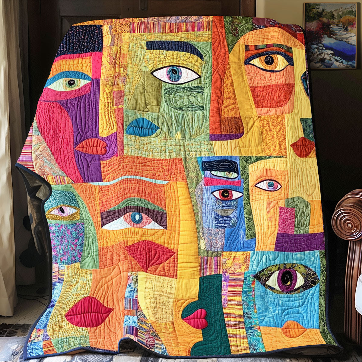 Abstract Gaze YR2901010CL Quilt