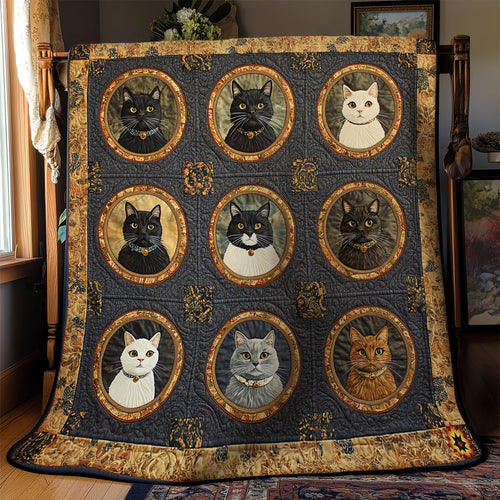 Picture Frame Cat WY0811005CL Quilt