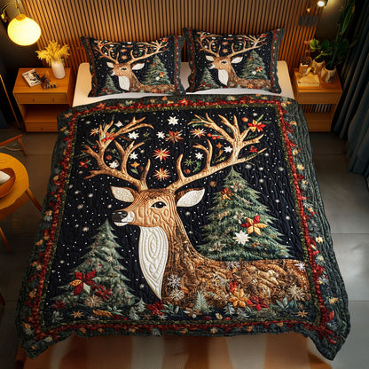 Christmas Deer WJ2211032CL Duvet Cover Set