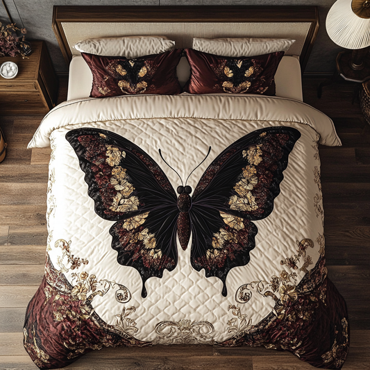 Dark Beauty Winged YR1001035CL Duvet Cover Set