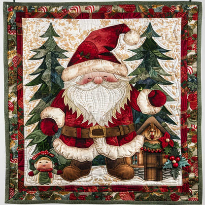 Santa Gnome WJ1309021CL Quilt
