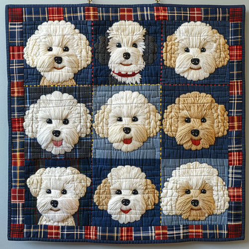 Bichon Smile WN1909056CL Quilt