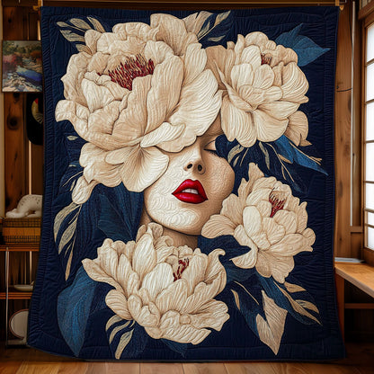 Flower Women Portrait WY0202023CL Quilt