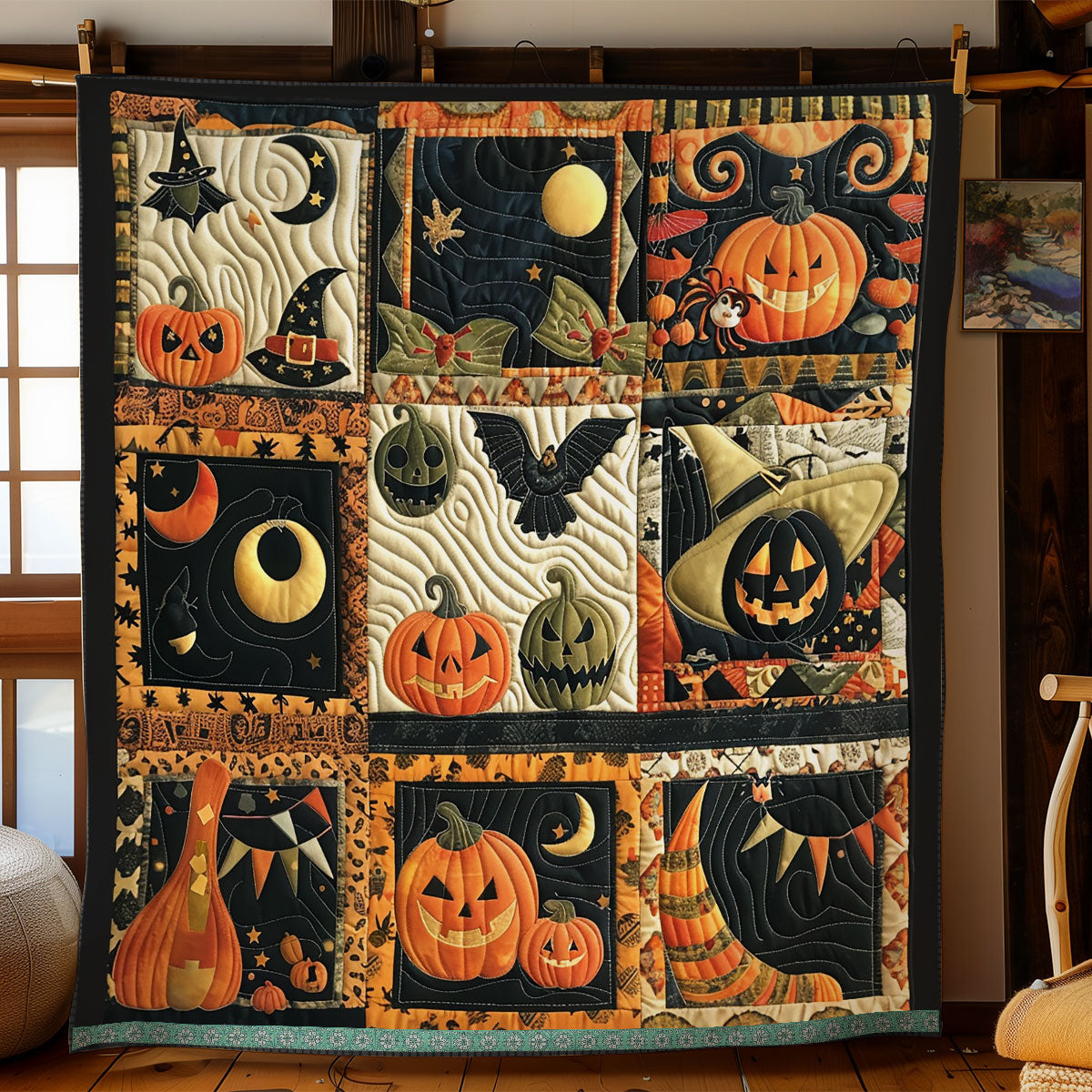 Halloween Magic WN1309066CL Quilt