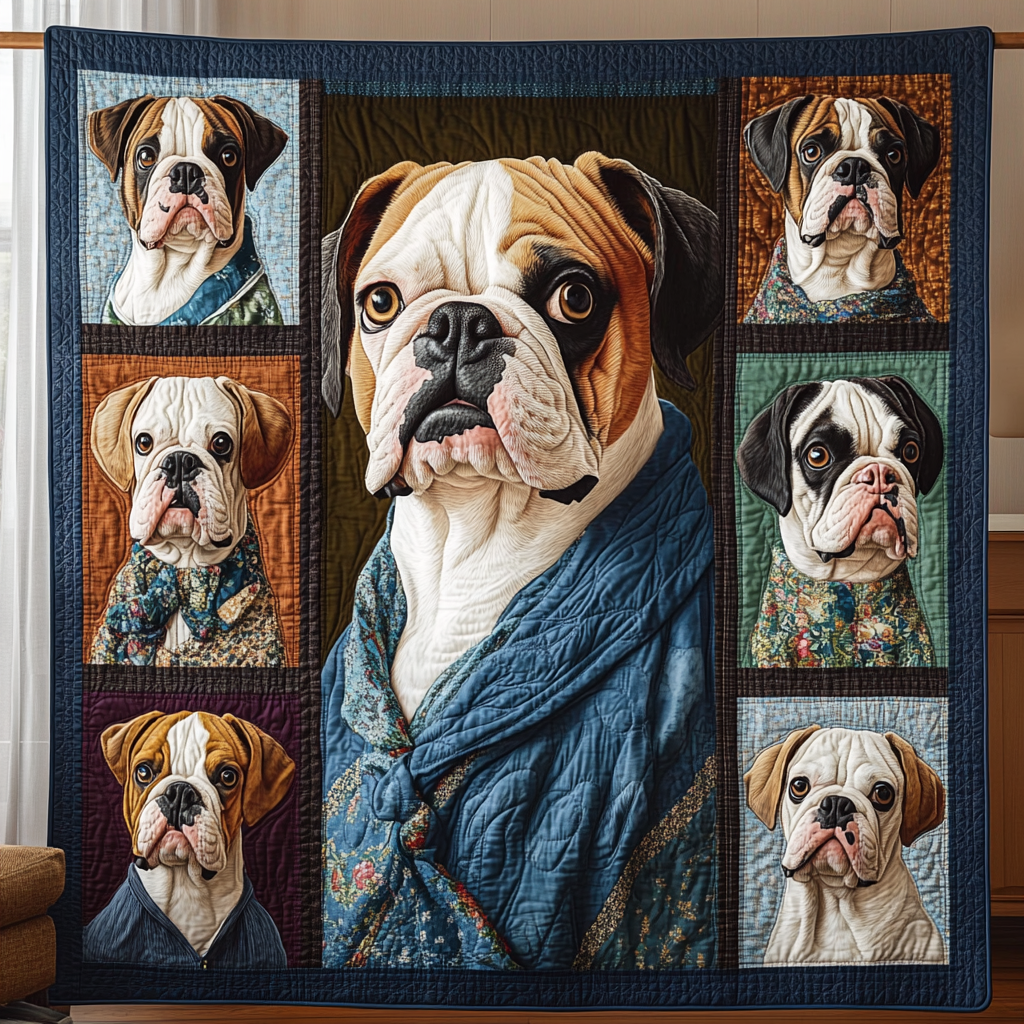 Bulldog Icon WN2509089CL Quilt