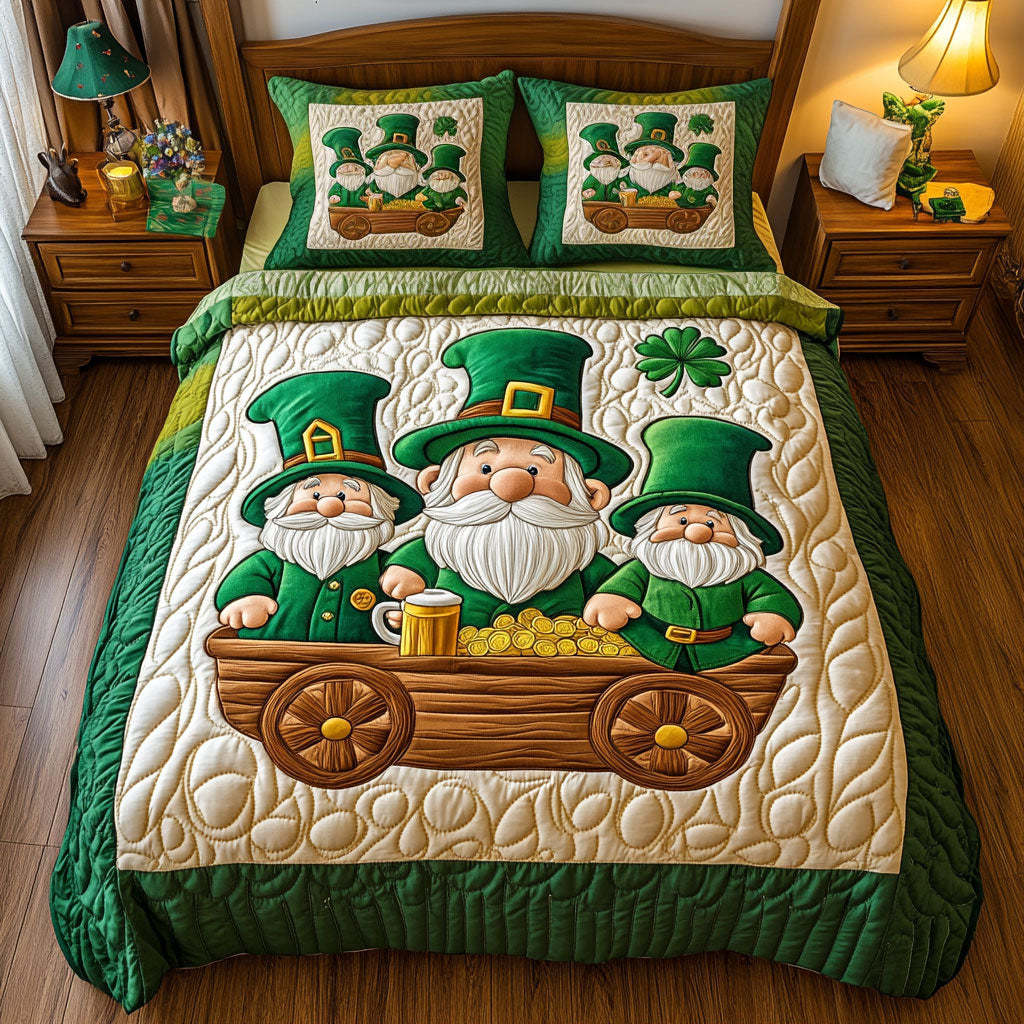 Patrick’s Lucky Gnome WJ0801033CL Duvet Cover Set