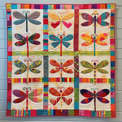 Patchwork Dragonflies WJ1209022CL Quilt