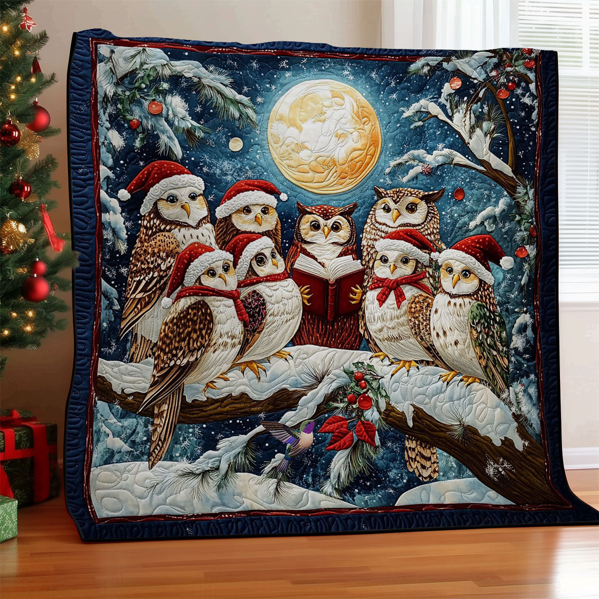 Winter Night Owl WY0612019CL Quilt