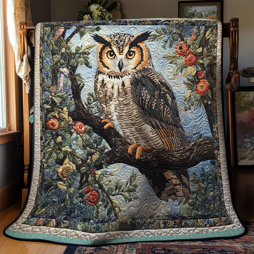 Owl Flower WX1911039CL Quilt